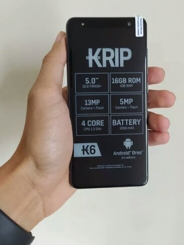 Telefono Celular Krip K6. 16gb.
