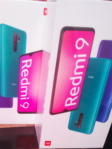 Teléfono Redmi 9, 4gb Ram 64gb Rom, Colores Gris Y Verde
