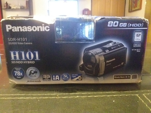 Video Cámara Panasonic Modelo Sdr-h101