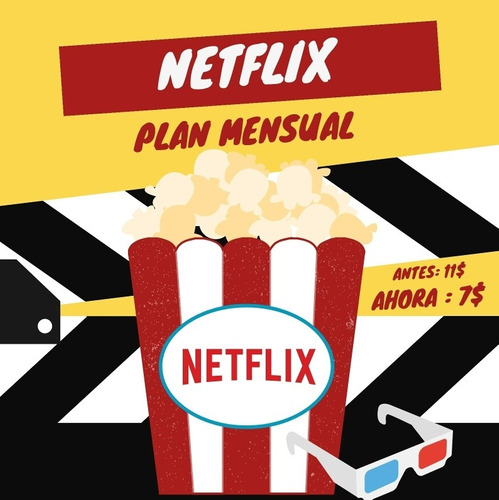 1 Mes Netflix Con Garantía Incluida