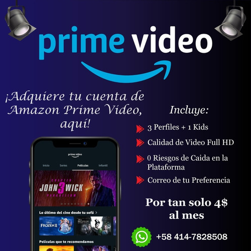 A La Venta Cuentas De Amazon Prime Vídeo, El Mejor