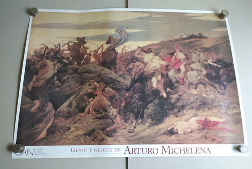 Afiche Gan, Arturo Michelena, 