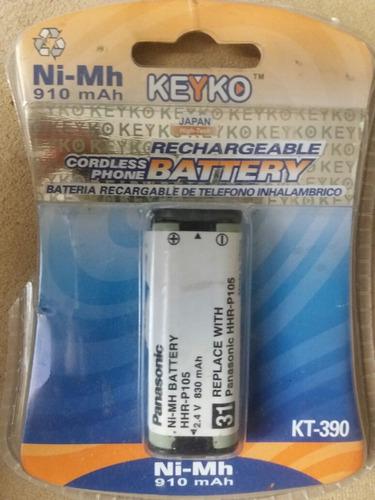 Batería Recargable De Teléfono Inhalambrico Keyko Kt 390