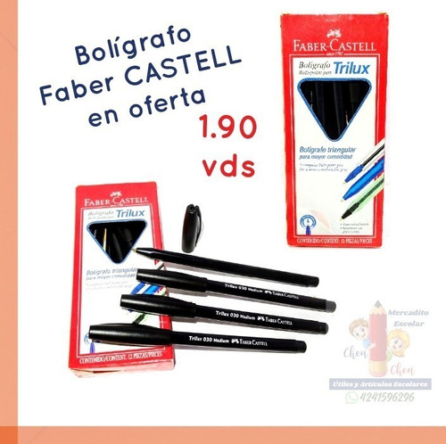 Boligrafo Faber Castell Referencia Real 1.90 Vds