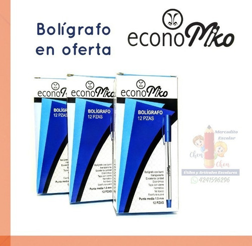 Boligrafo Miko Referencia Real 1.90 Vds