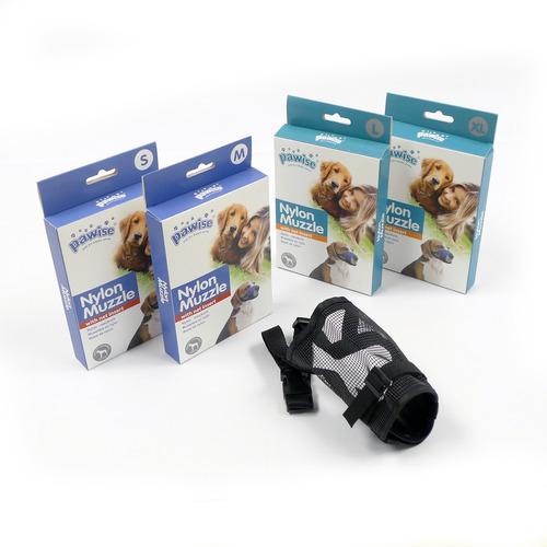 Bozal Nylon Ajustable Para Perro Talla S