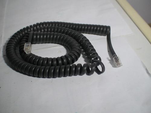 Cable Espiral Para Auricular De Teléfono Fijo