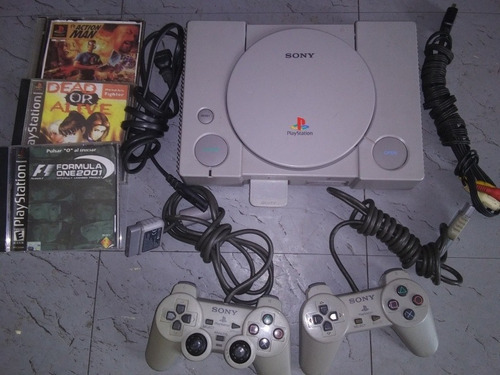 Consola Play Station 1 Ps1 Fat Completo. 25v Con Todo