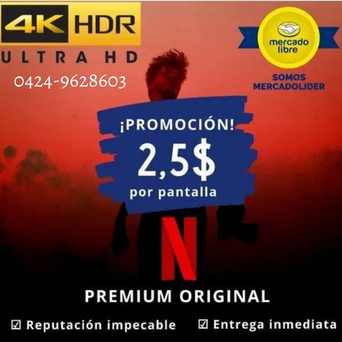 Cuentas Originales Neflix Premium Ultra Hd 4k Sin Caidas
