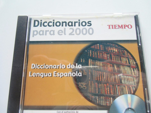 Disco En Cd De Diccionario De La Lengua Española. Original