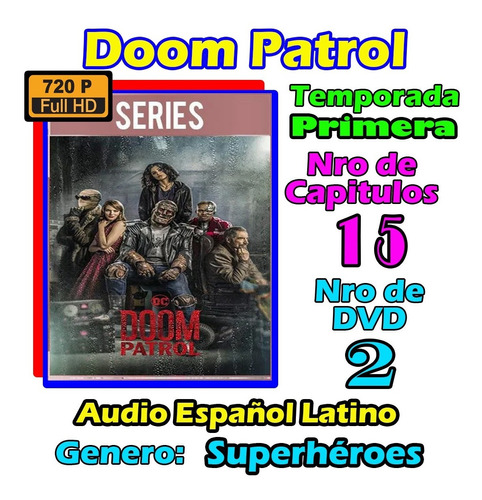 Doom Patrol Temporada 1 Hd 720p Latino Dual