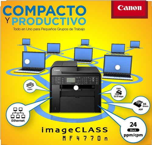 Fotocopiadora Impresora Multifuncional Canon Mf n