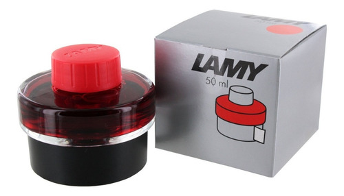 Frasco De Tinta Lamy Para Pluma Fuente Color Rojo Cód. T52