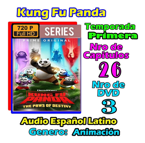 Kung Fu Panda The Paws Of Destiny Temporada 1 Hd 720p Latino