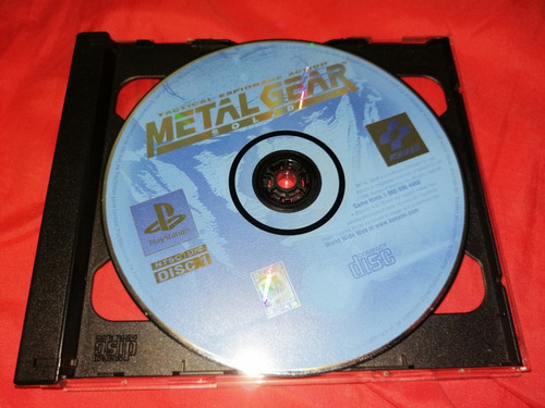 Metal Gear Solid Juego Original Para Playstation 1