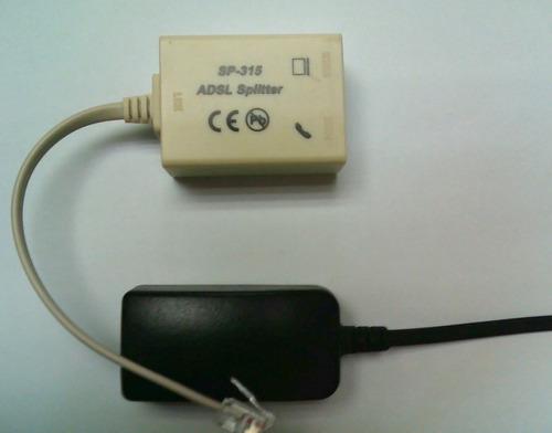 Micro Filtro Doble Para Telefono, Modem Pack De 4 Pz.