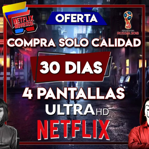 Netflix Premium Ultra Hd | Original | Envío Al Instante