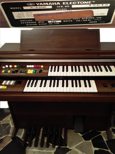 Organo Electrónico Marca Yamaha Modelo A-n55f (envío