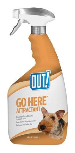 Out Go Here Attractant Acostumbrador Para Cachorros 945ml