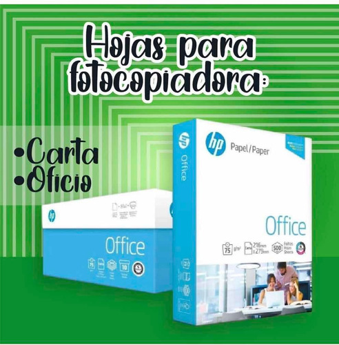 Papel Fotocopiadora Hp Carta