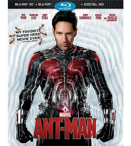Película Blu Ray Marvel's Ant-man Blu-ray 3d + Blu-ray