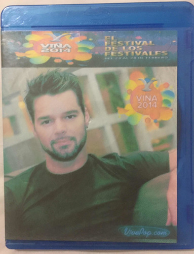 Película Blu-ray Ricky Martin Concierto Viña  Ref. 4