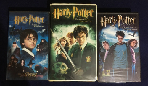 Películas Harry Potter Vhs Colección Vintage Ref. 5