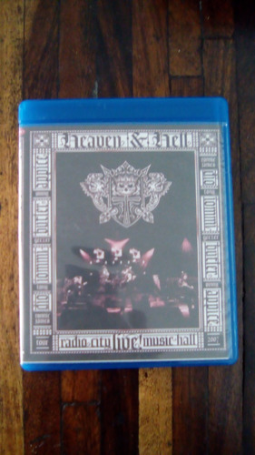 Pelicula Concierto De Heaven And Hell Blu Ray (copia)