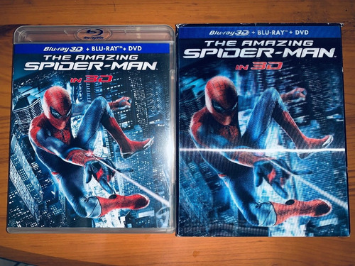 Peliculas Blu Ray 3d Spiderman, Prometheus, Journey Original