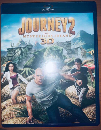 Peliculas Original Blu Ray 3d Journey 2 El Viaje 2 / 3 Disco