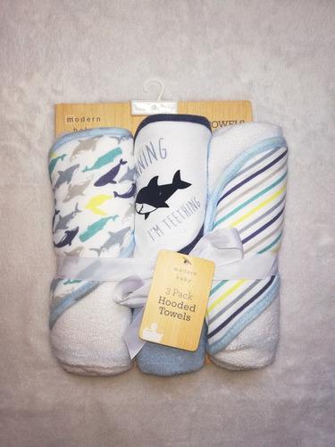 Set De Toallas Para Bebé Marca Modern Baby