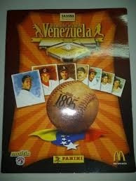 Album Historia Beisbol Venezolano Panini (lleno) Impecable