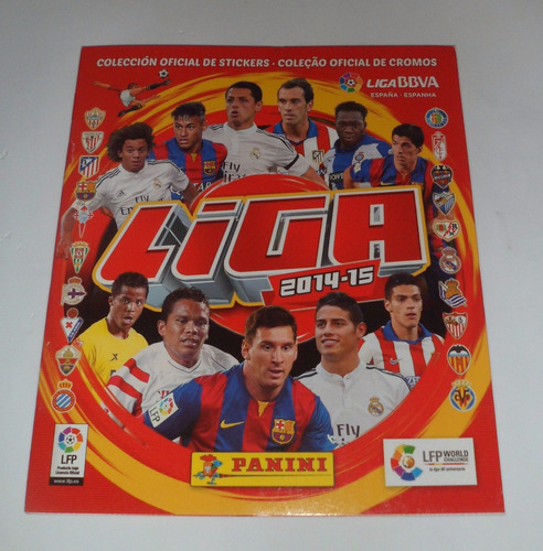 Album Liga Bbva Española De Futbol  Panini (vacio)