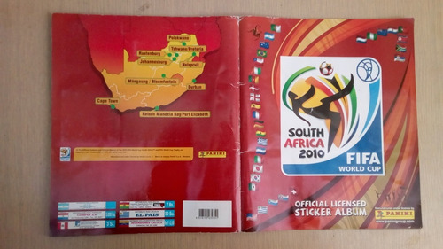 Album Mundial Futbol South Africa  Panini Lleno