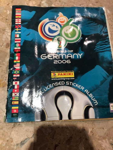 Album Panini Futbol Fifa Alemania 