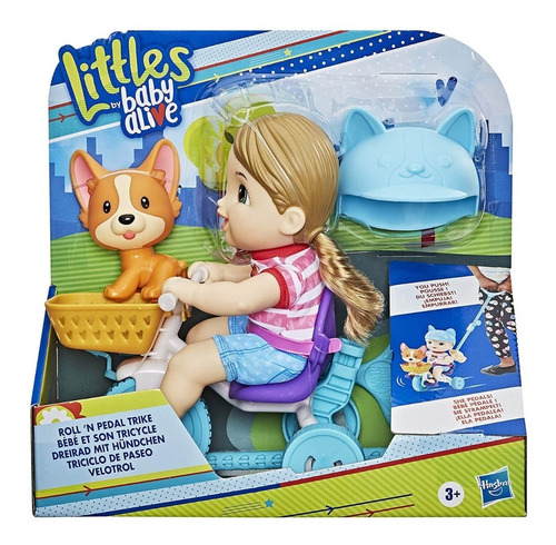 Baby Alive Littles Roll And Pedal Con Triciclo