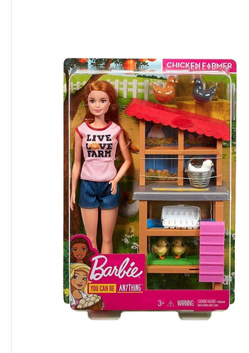 Barbie Anything Granja De Gallinas Mattel Original