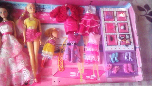 Barbie Chinas Con Accesorios