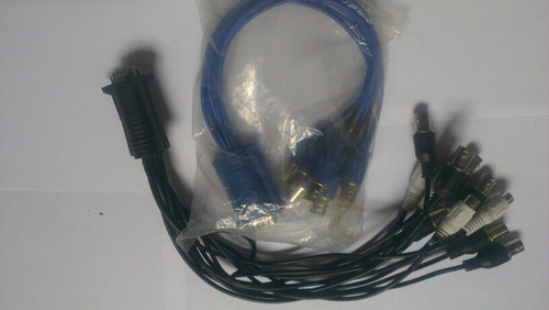 Cable Ramal Geovision 8 Video Y 4 Audio