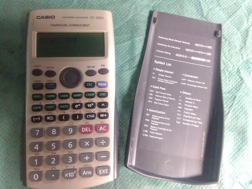 Calculadora Casio Financiera Fc-100v