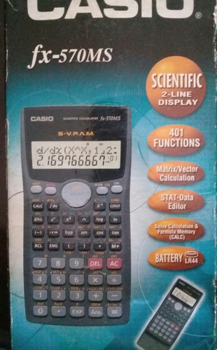 Calculadora Casio Fx 570ms
