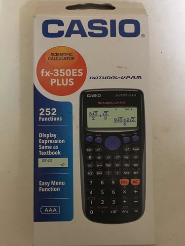 Calculadora Científica Casio Fx-350es Plus