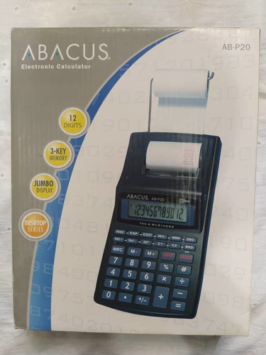 Calculadora Electrónica Abacus Ab-p20
