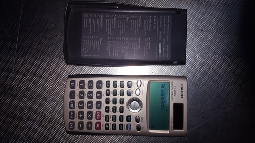 Calculadora Financiera Casio Fc-200v