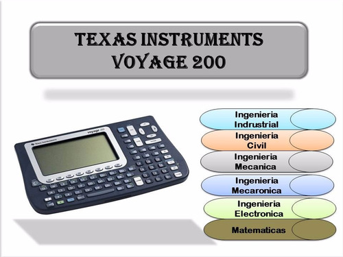Calculadora Texas Instruments Voyage 200 Ing
