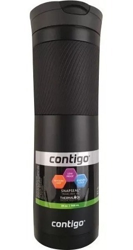 Contigo Snapseal Byron Termo Vaso Cont Acero Inoxidable 24oz