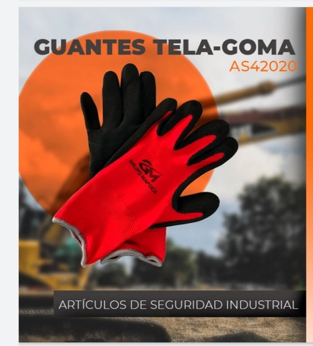Guantes Tela Goma Excelente Calidad Mapoca