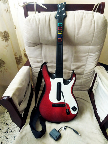 Guitarra Inalambrica Guitar Hero Rock Band Para Ps2 Y Ps3