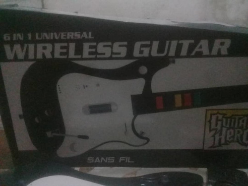 Guitarra Wirelees Para Play 2,3 Y Wii