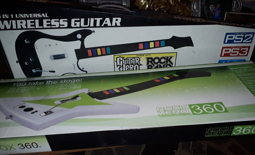 Guitarra Xbox 360, Guitar Hero, Wii, Ps2,ps3